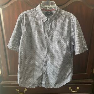21 Men short sleeve button up shirt